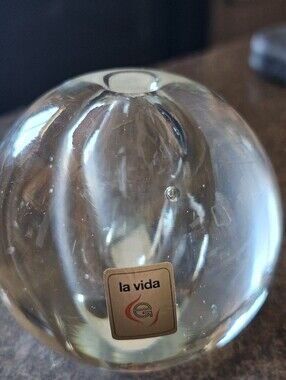 Glass Oil Lamp Handmade In Poland